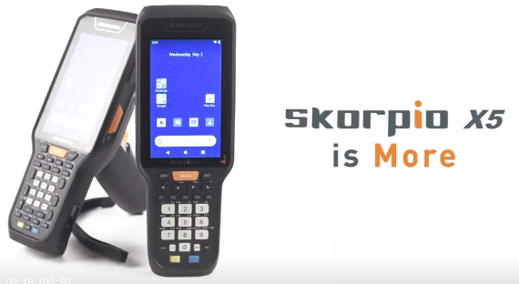 重磅來襲|Skorpio X5移動終端 - 增強可追溯性，提高生產(chǎn)力！