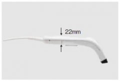 輕質、緊湊型設計，握把厚度22mm，主機重量約85g