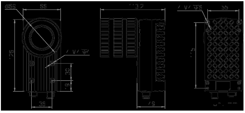 ?？礗D6000系列智能讀碼器2000 萬像素物流讀碼器外形尺寸.png